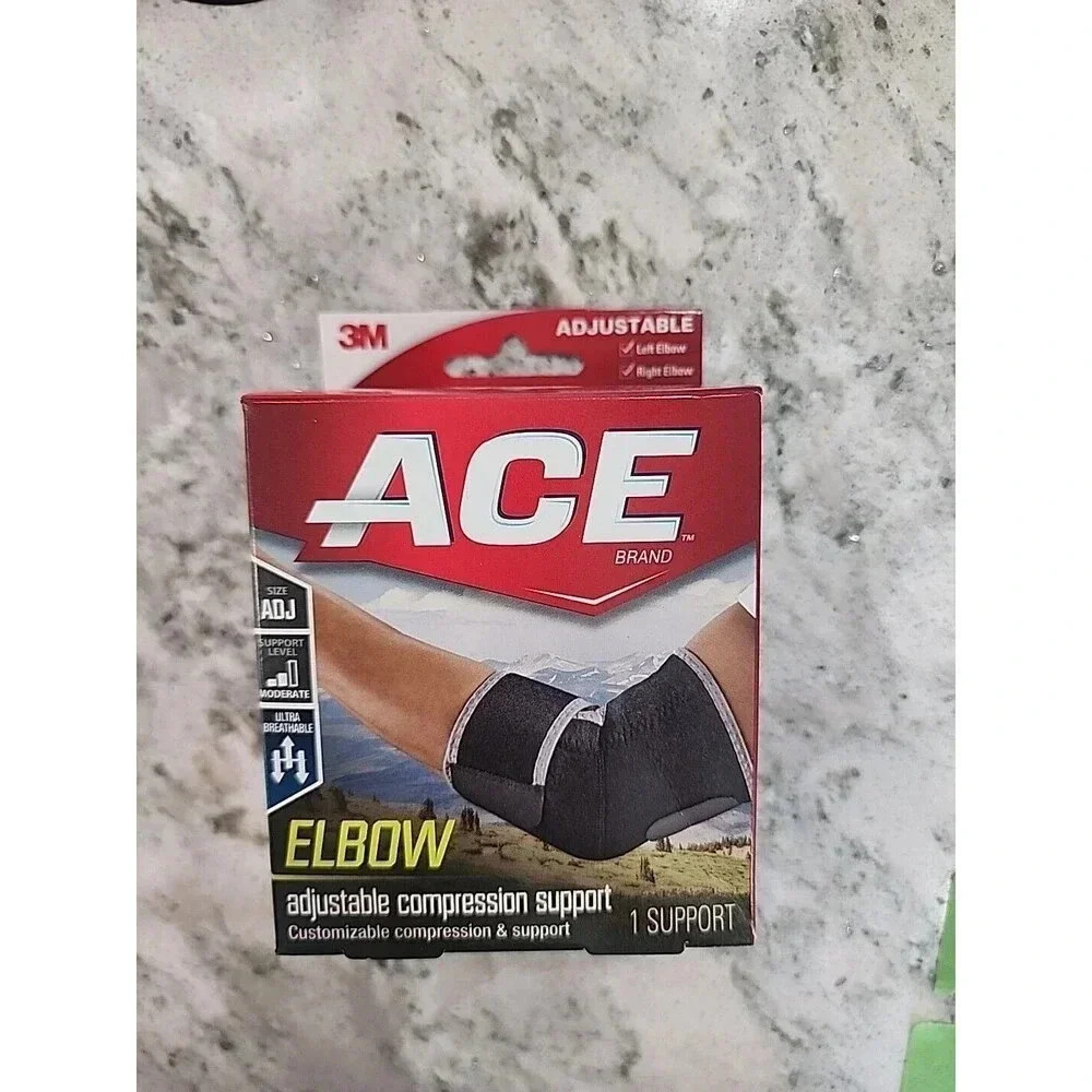 Adjustable ACE Neoprene Elbow Support - One Size  207249